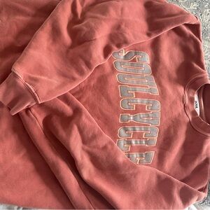 SoulCycle Rust Sweatshirt